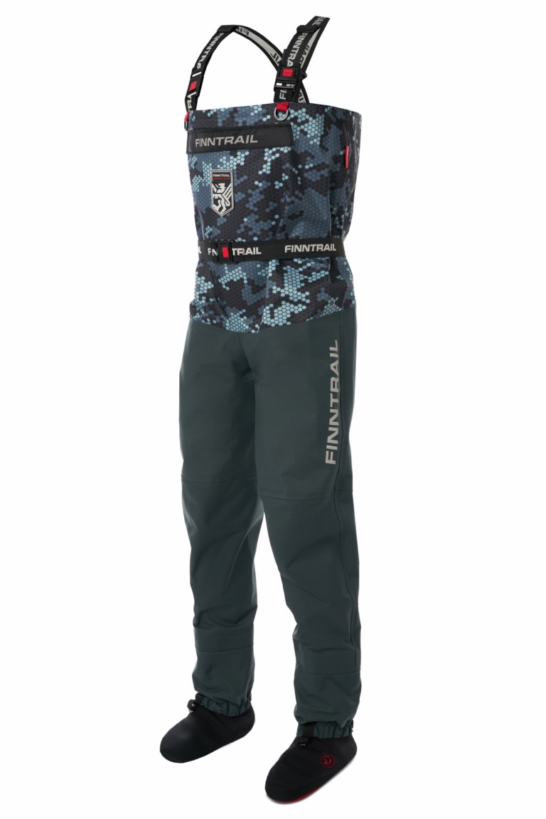 Finntrail Waders Enduro Camo Grey