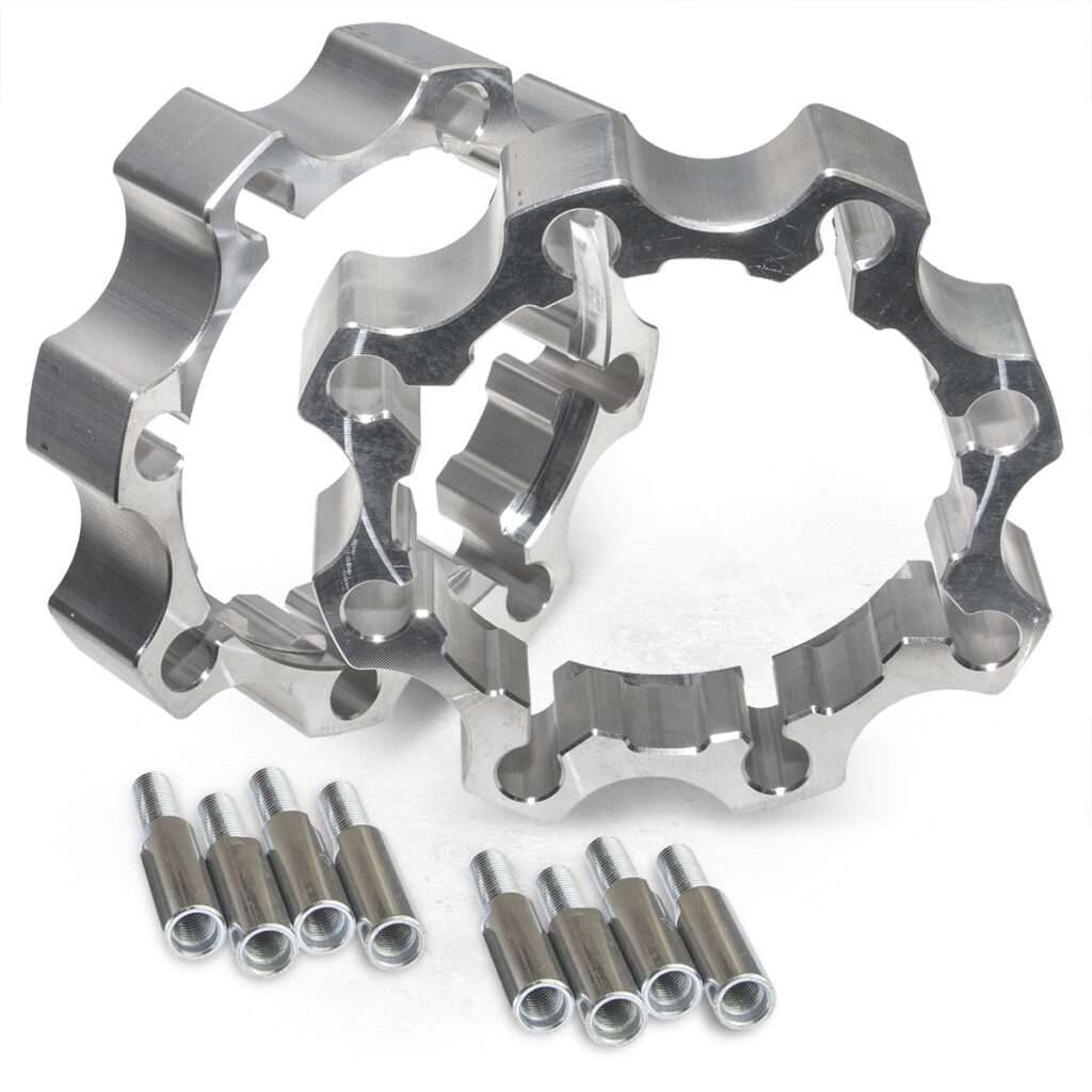 XRW FRONT WHEEL SPACERS – 45mm Ø156 – Ø145