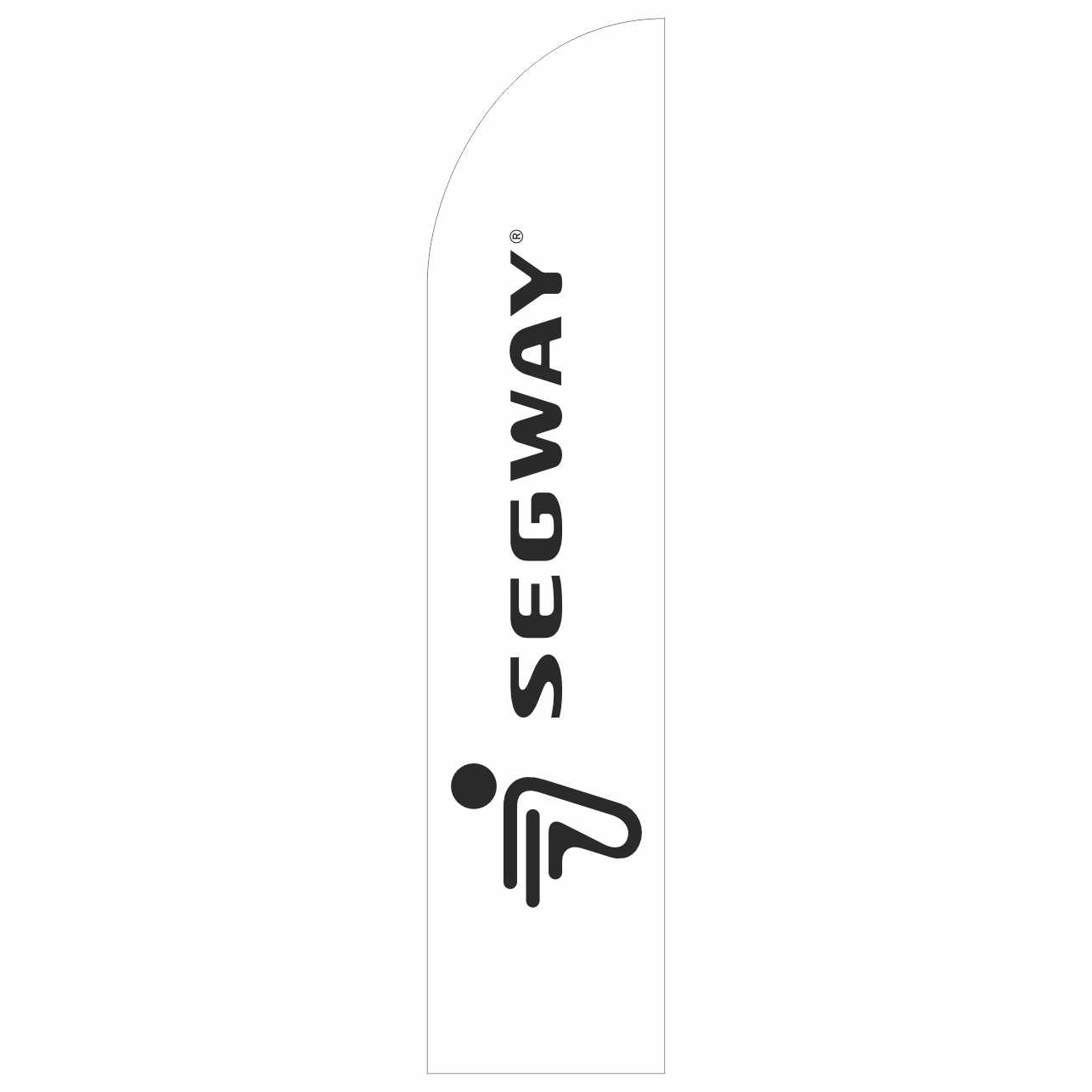 Navimow Flag 90x400cm – logo Segway