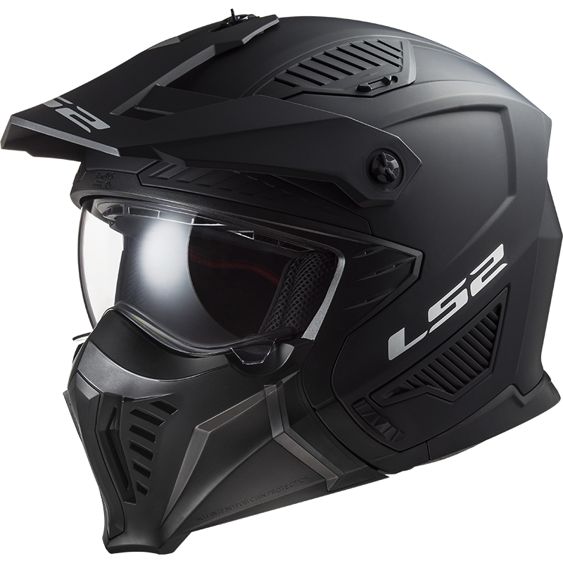 LS2 OF606 DRIFTER SOLID MATT BLACK-06 XXL