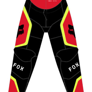 FOX 180 Ballast Pánt - 38, Black/Red MX24