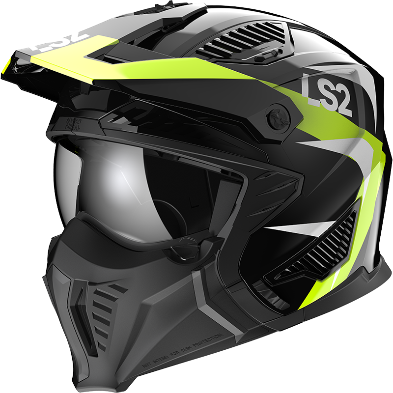 LS2 OF606 DRIFTER TRIALITY H-V YELLOW-06 XL
