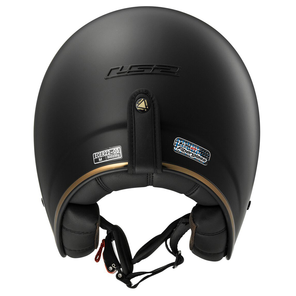 LS2 OF583 BOBBER SOLID Matt Black