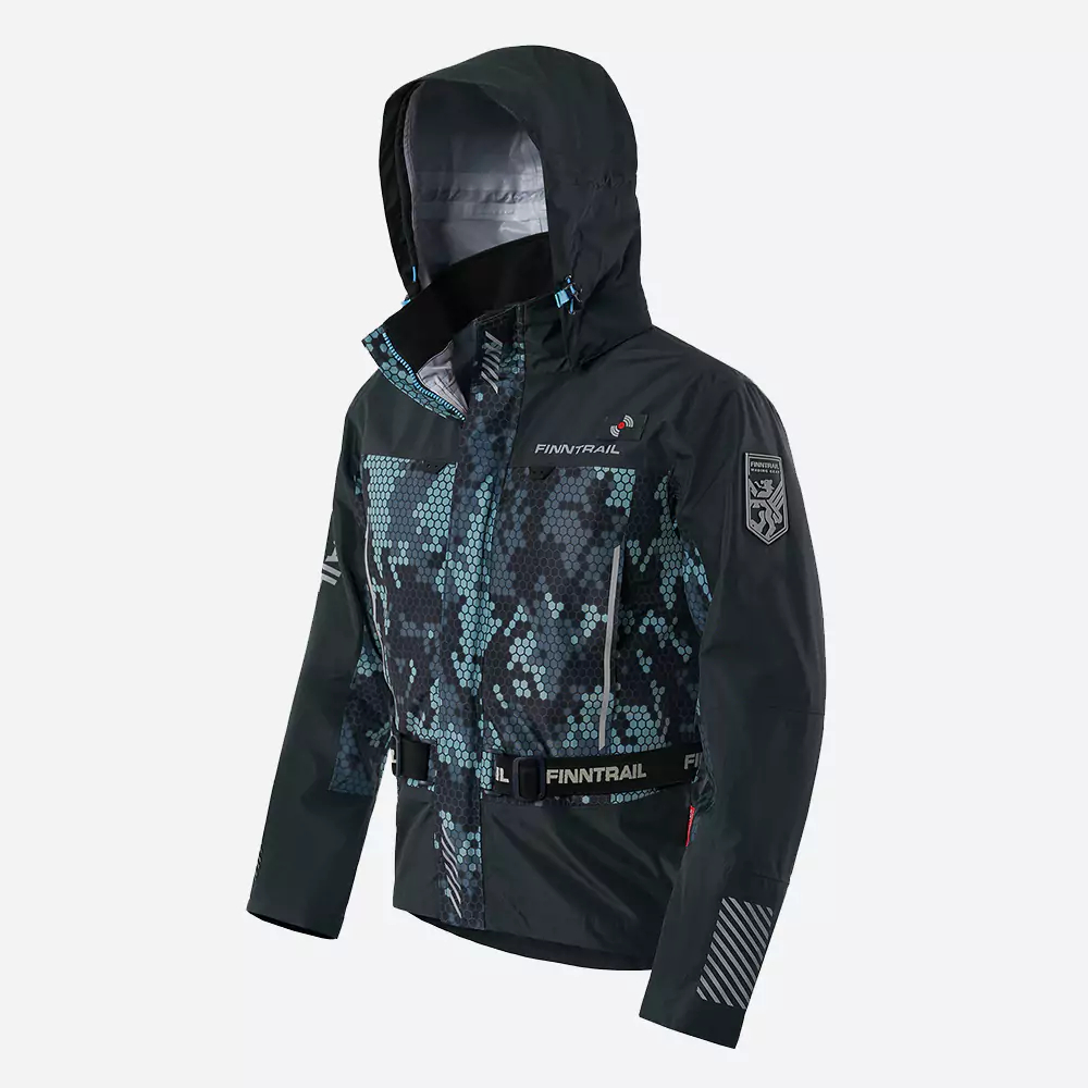Finntrail Jacket Mudway CamoGrey S