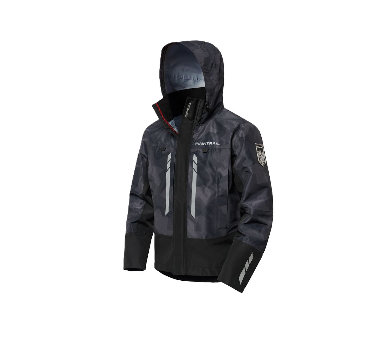 Finntrail Jacket GreenWood ShadowBlack M
