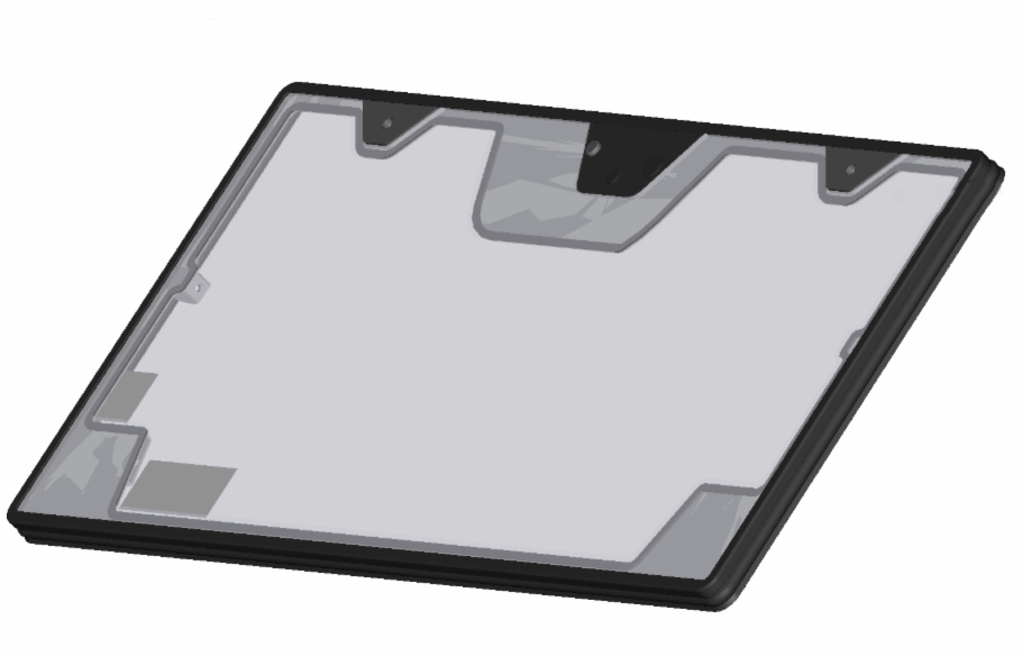 Front panel (windshield, wiper, washer) Kymco UXV 700i Sport (2014-2022)