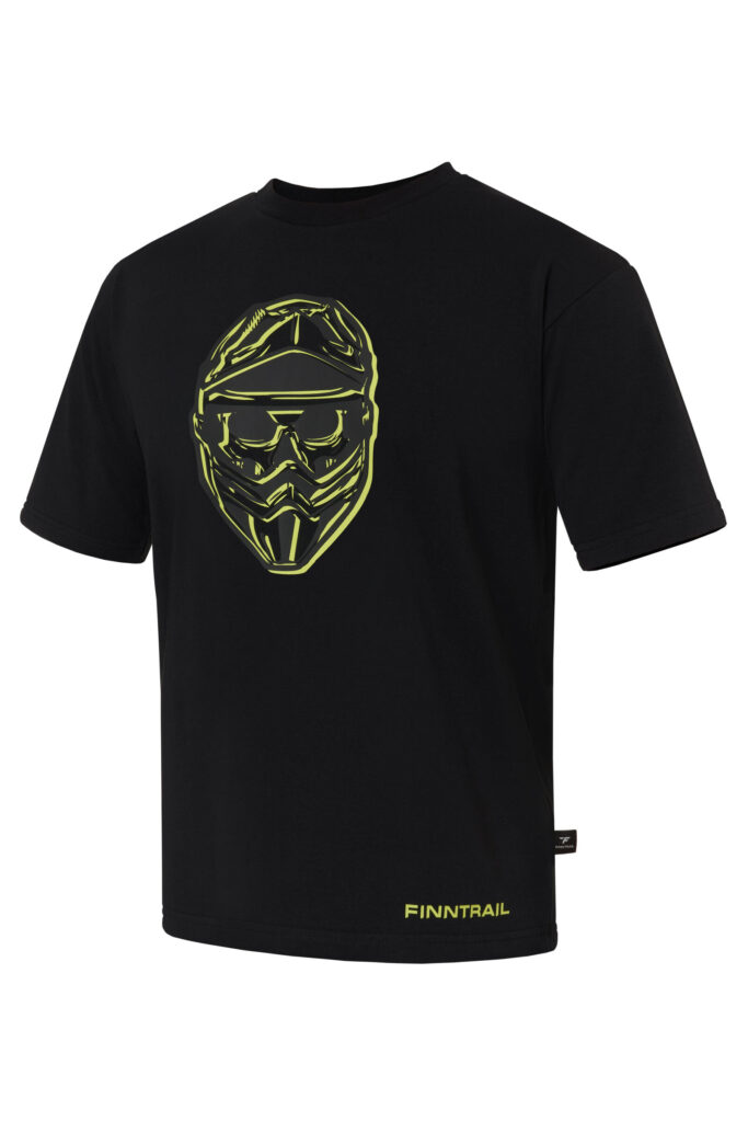 Finntrail T-shirt Helmet BlackYellow