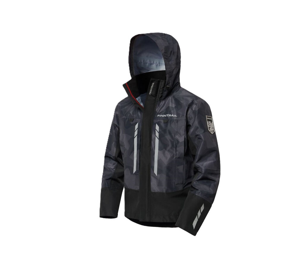 Finntrail Jacket GreenWood ShadowBlack