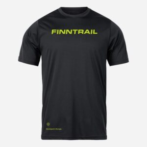 Finntrail T-shirt LogoQR Black S