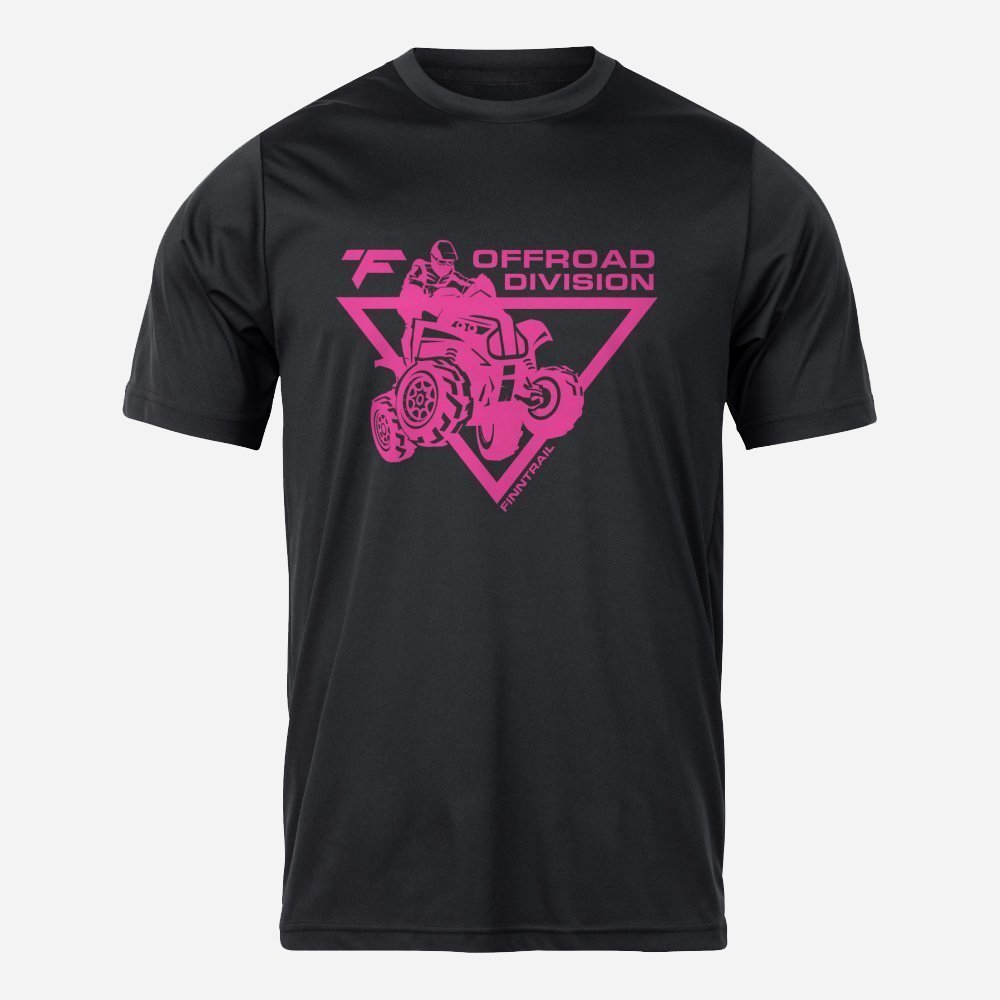 Finntrail T-shirt ATV BlackPink M