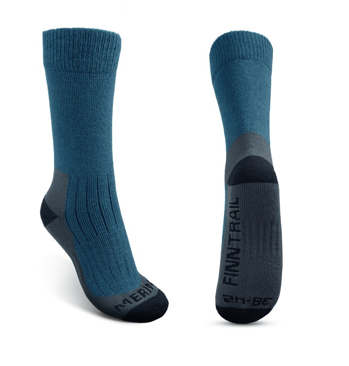 Finntrail Thermal Socks Merino Blue 33-35