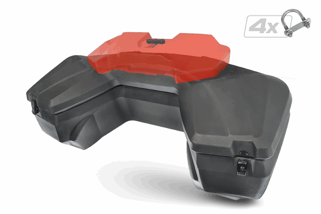 SHARK ATV Box AX116 pre KYMCO 700 / KAWASAKI BRUTE 450 / YAMAHA GRIZZLY