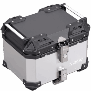 LS2 ALUCASE Silver 35l pre rear rack with metal base