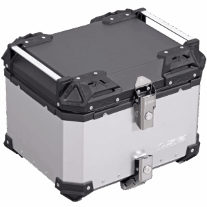 LS2 ALUCASE Silver 45l pre rear rack with metal base