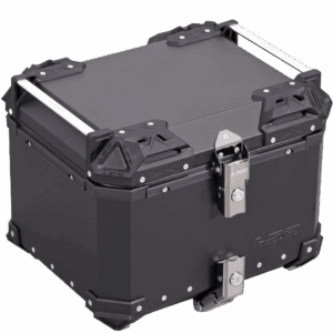 LS2 ALUCASE Black 45l pre rear rack with metal base