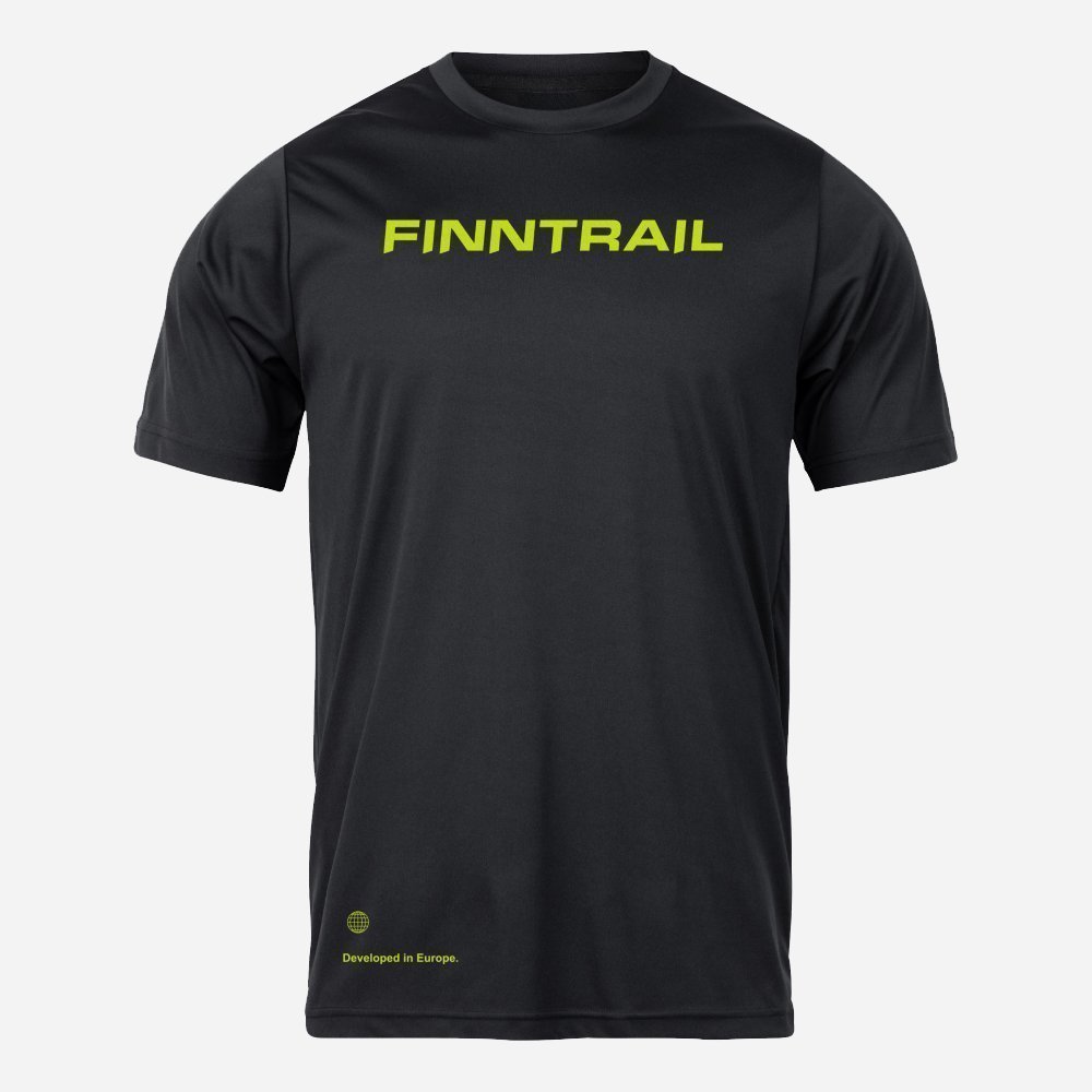 Finntrail T-shirt LogoQR Black XXL