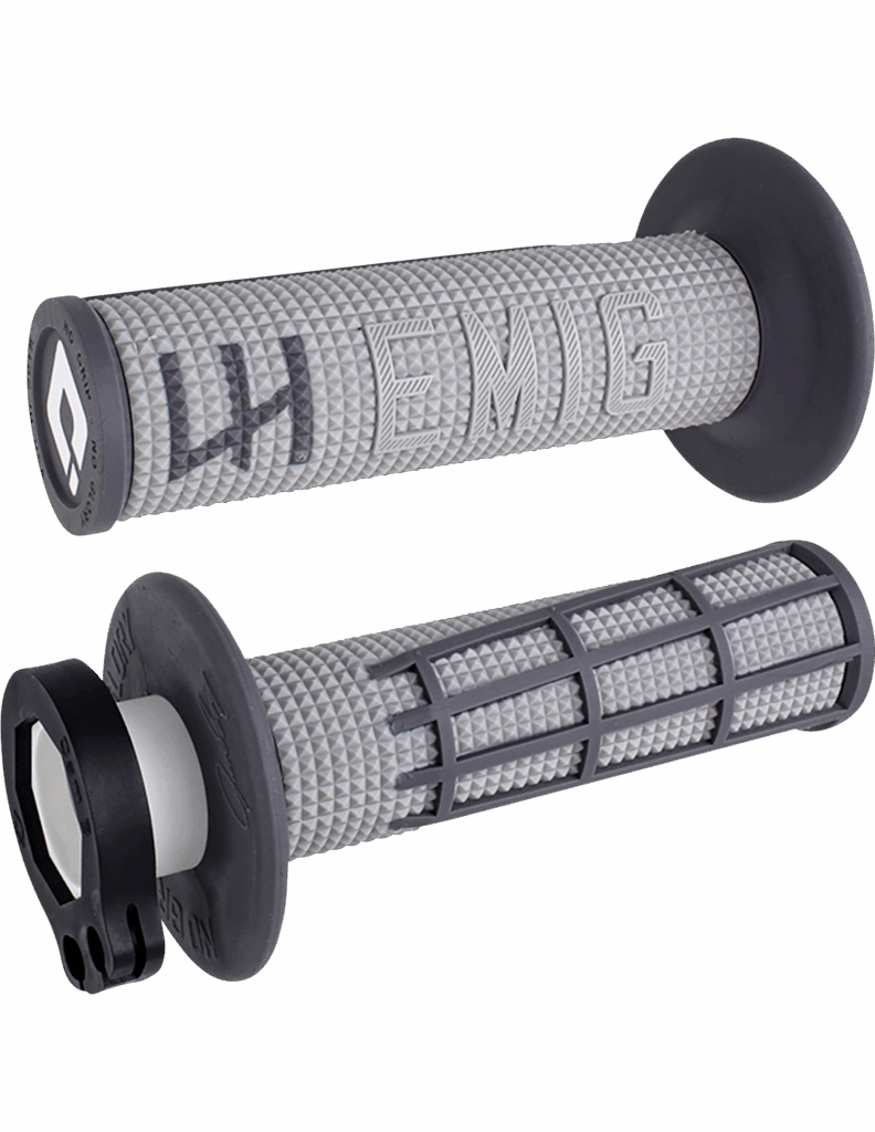 ODI GRIPS EMIG 2.0 – V2 LOCK-ON Grip GREY/Graphite
