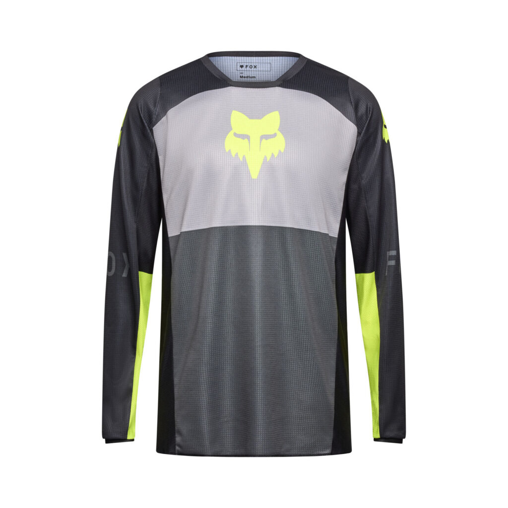 FOX 180 Flow Jersey – M, Black/Yellow