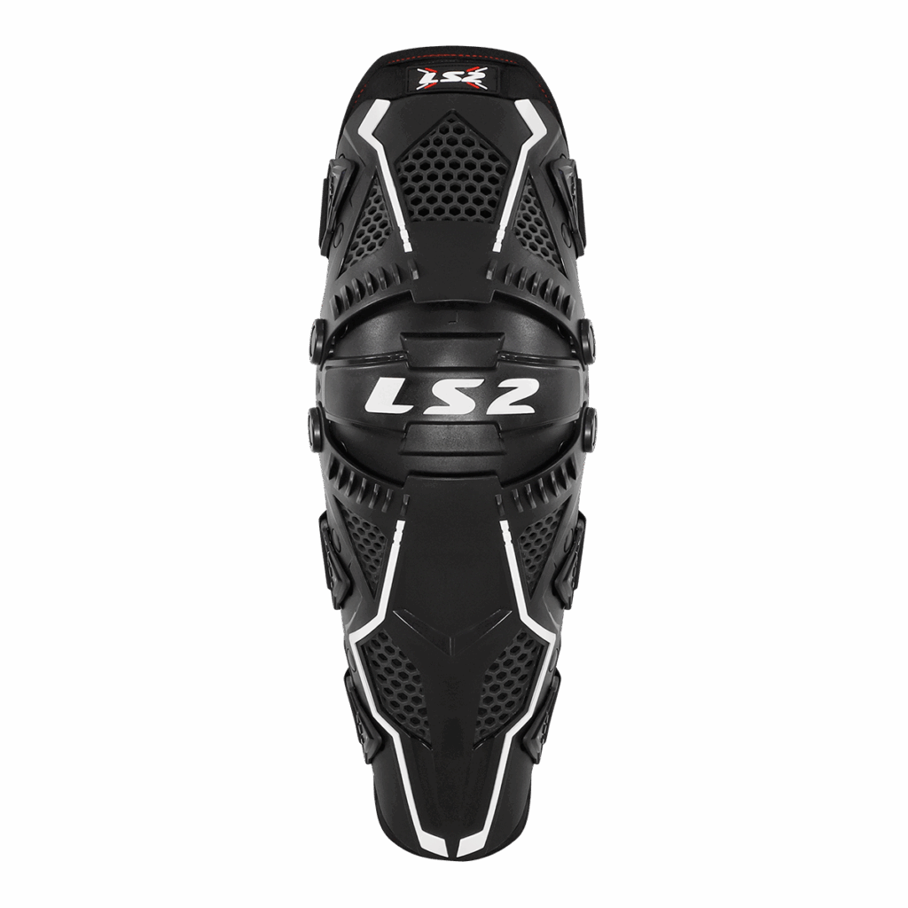 LS2 FORTRESS KNEE PROTECTOR BLACK