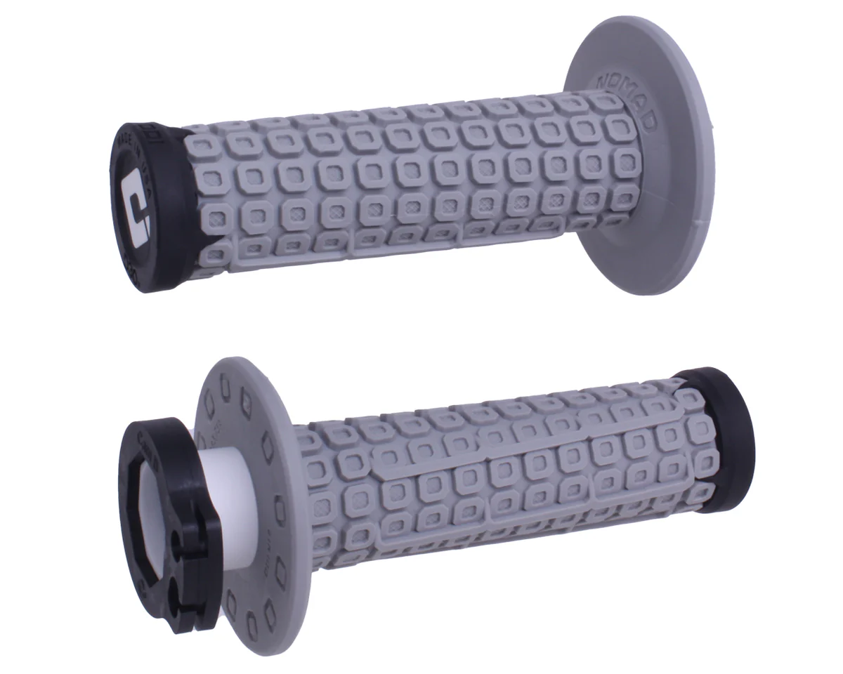 ODI GRIPS NOMAD w/D30 Lock-On Off-Road Grip GREY/Black/Black