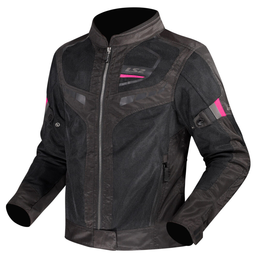 LS2 GARDA AIR LADY JACKET BLACK PINK XXL