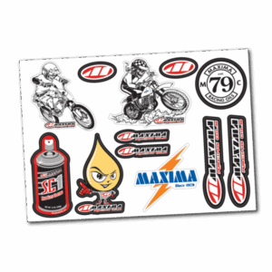 MAXIMA Decal Sheet - Maxima Vintage / Size 8.5 "x 6" (22cm x 15.5cm)