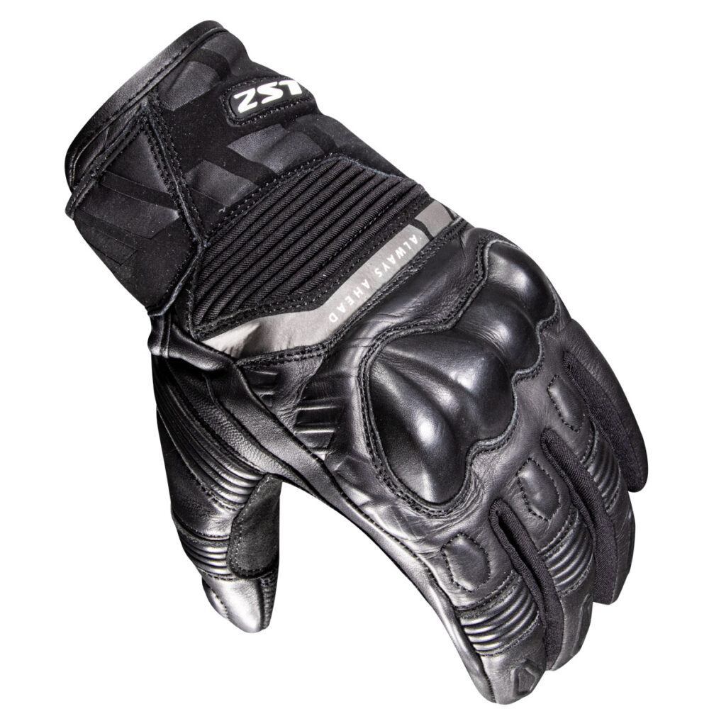 LS2 OCTANE WP LEATHER MAN GLOVES BLACK M
