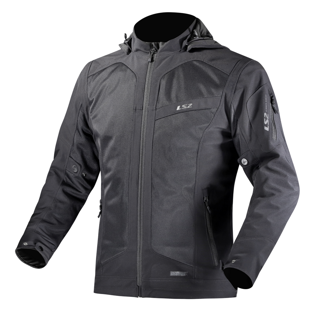 LS2 BOLTON AIR LADY JACKET BLACK 4XL
