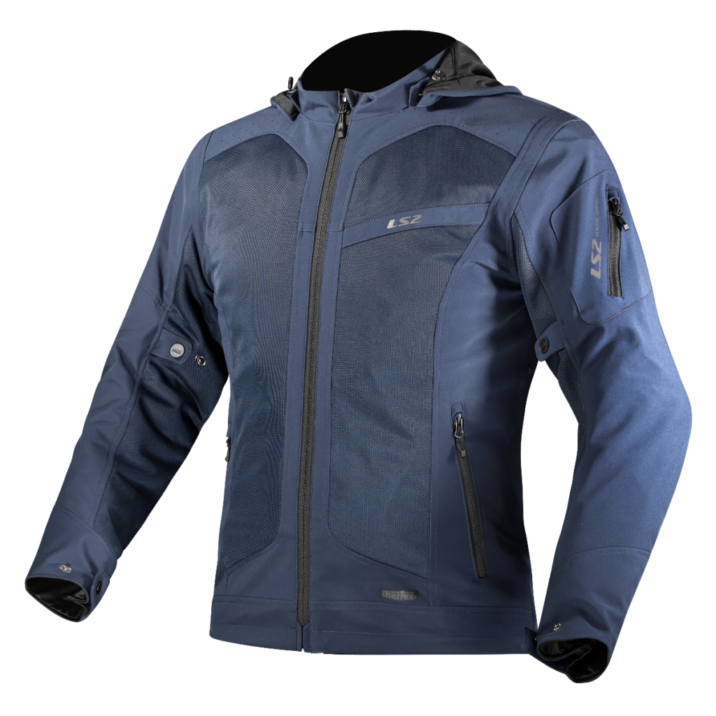 LS2 BOLTON AIR LADY JACKET DARK BLUE 5XL