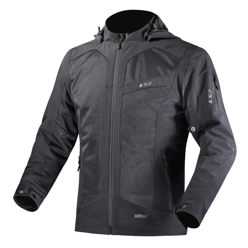 LS2 BOLTON AIR MAN JACKET BLACK XL