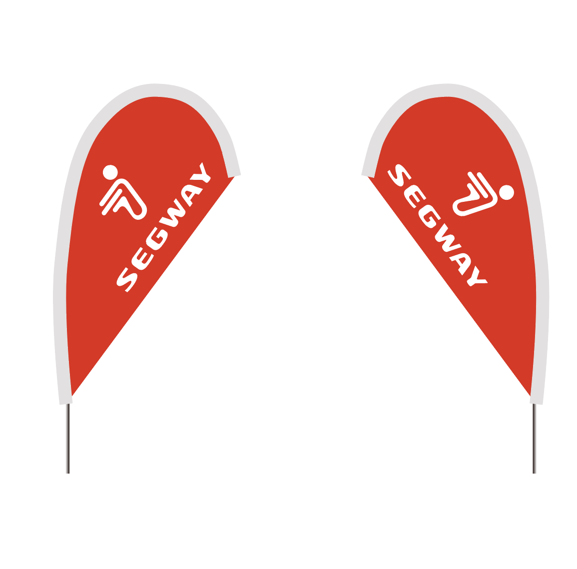 SEGWAY Teardrop Flag